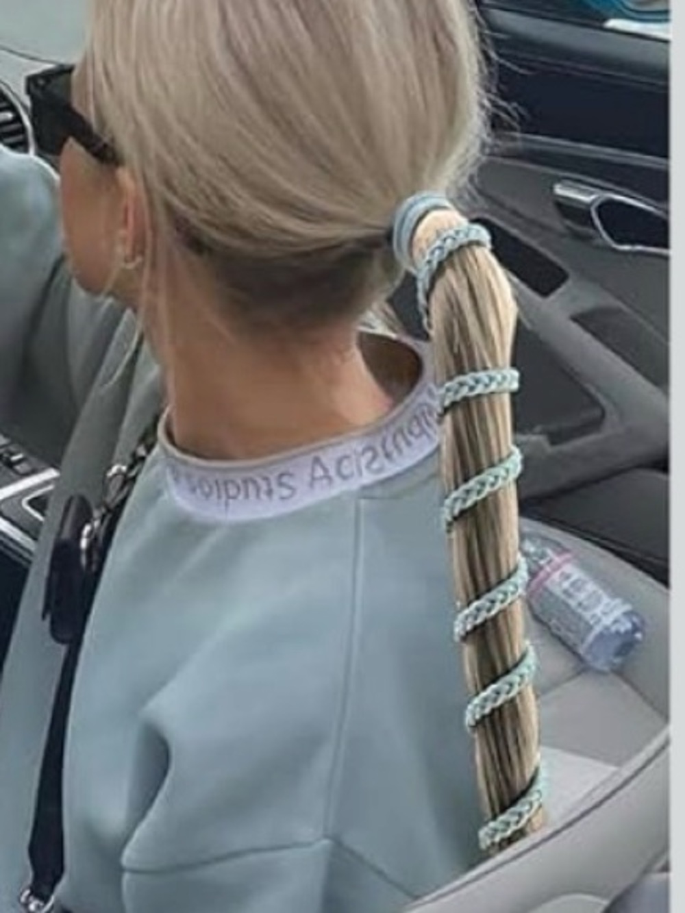 Wind and Water Braided No-Tangle Elastic Hair Ties - Set of 3